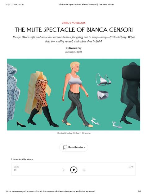 The Mute Spectacle of Bianca Censori